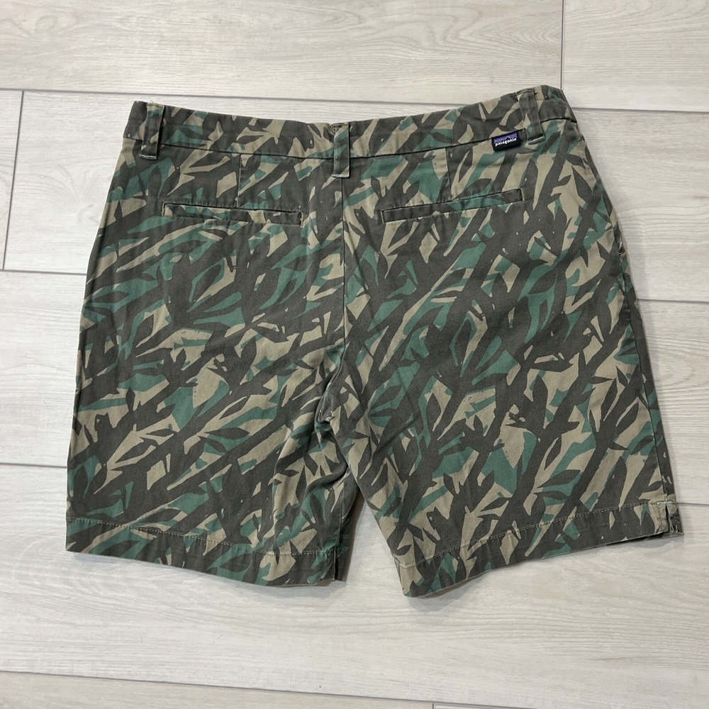 Patagonia Chino Shorts Women's Stretch All Wear Hiking Outdoors Pockets Size 10 - Picture 3 of 7